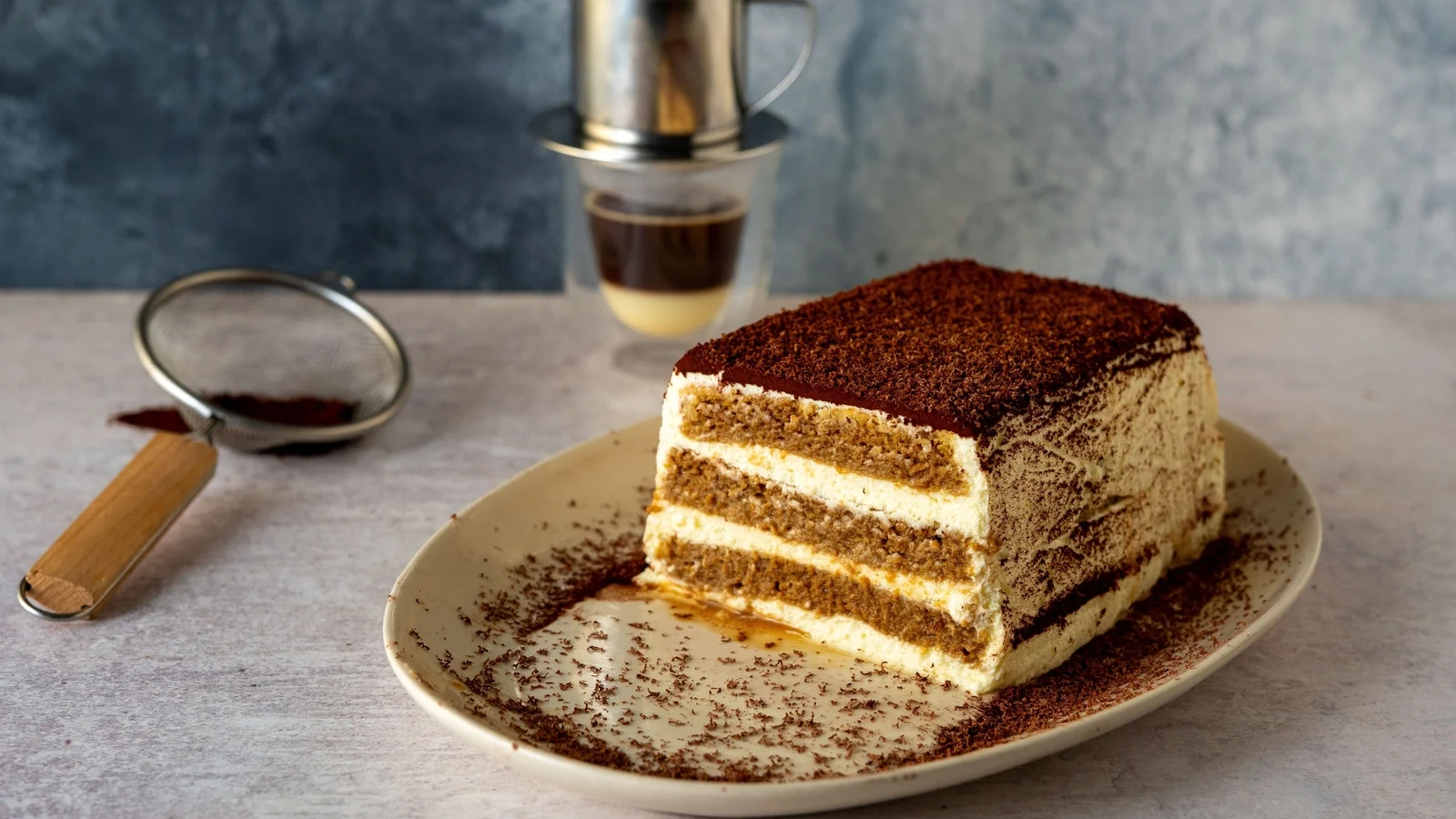 Gâteau tiramisu au café vietnamien d'Eva Pau