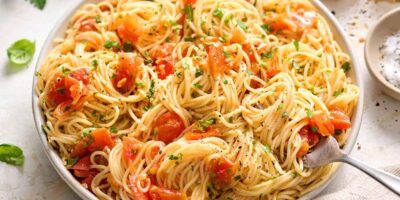 Pâtes Pomodoro aux cheveux d'ange
