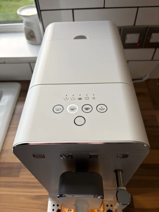 préparation du café Smeg