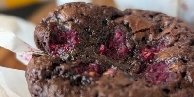 Muffins brownie au chocolat de Mags Roche