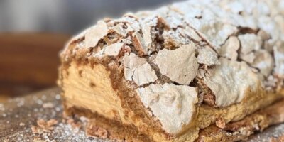 Roulade meringuée au café d'Eunice Power