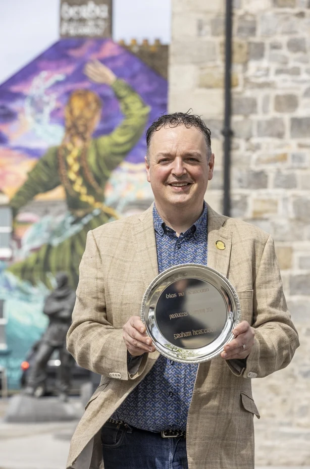 Sur la photo, Graham Herterich. 