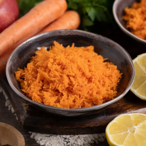 Salade de carottes aux pommes | croquant, frais et délicieux
