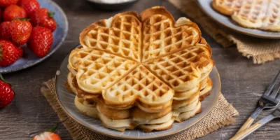 La meilleure recette de gaufres de grand-mère | Pâte à gaufres pour gaufres coeur