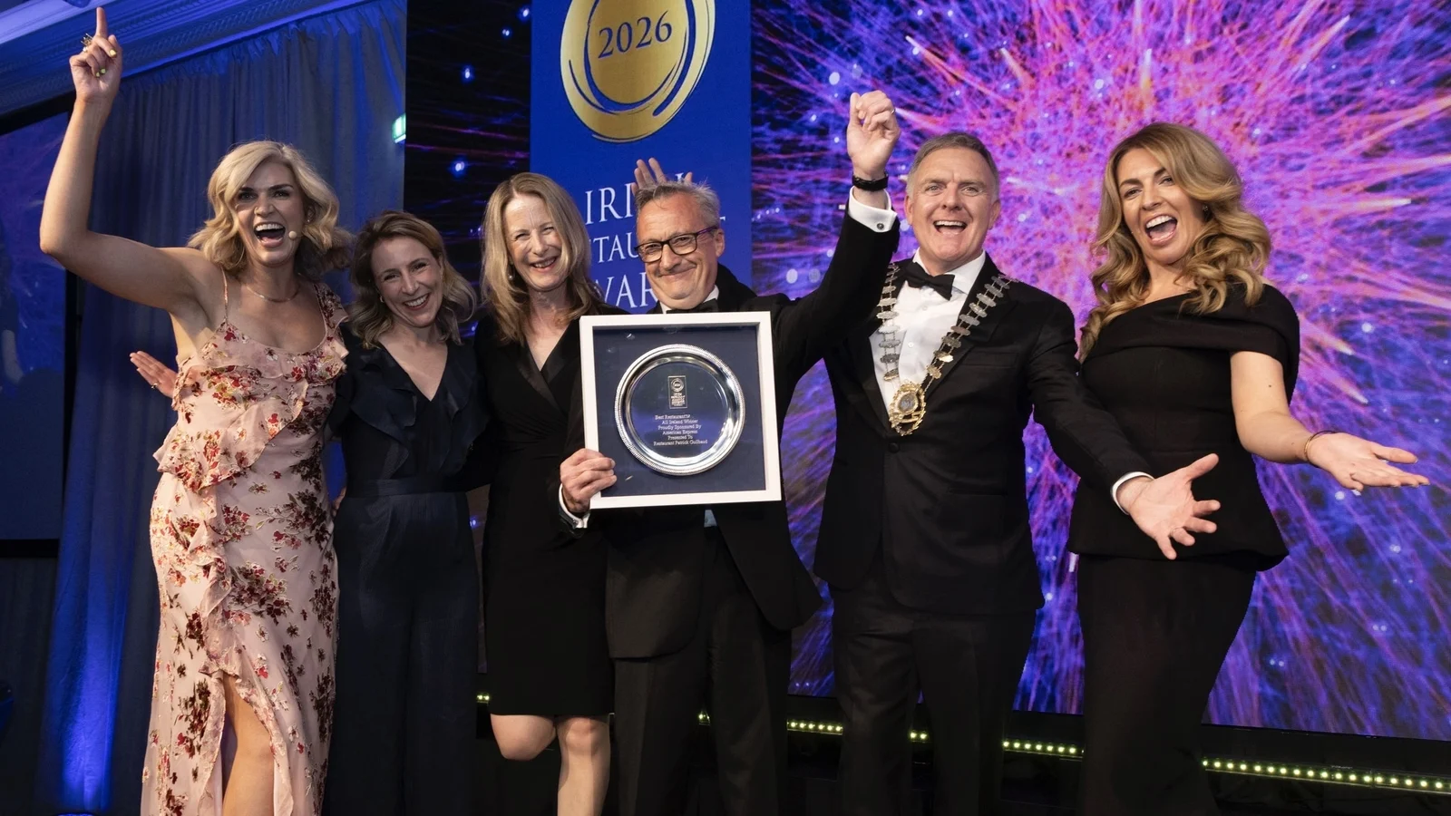 Les gagnants des Irish Restaurant Awards 2026 dévoilés