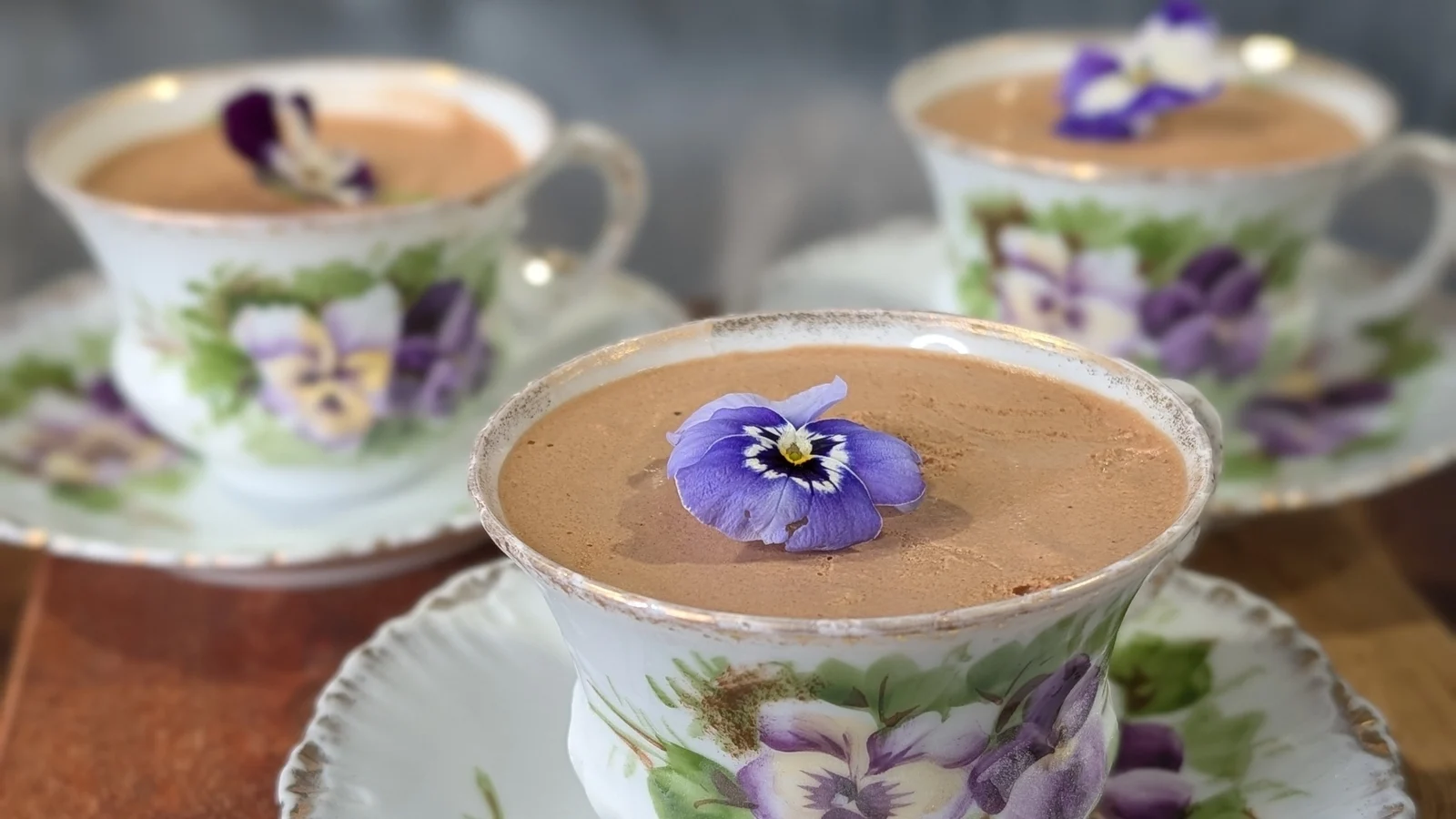 Les soufflés au café glacé d'Eunice Power