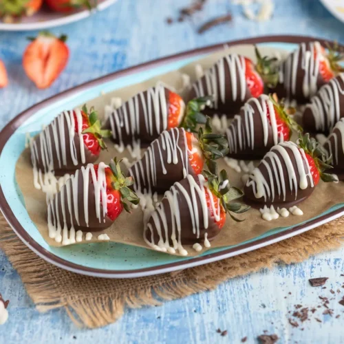 Fraises au chocolat - c'est si simple de les préparer soi-même
