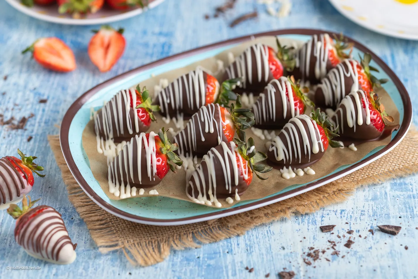 Fraises au chocolat – c'est si simple de les préparer soi-même