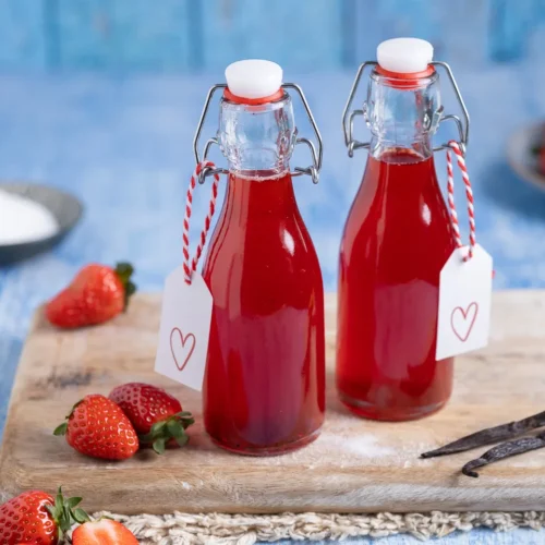 Sirop de fraise maison