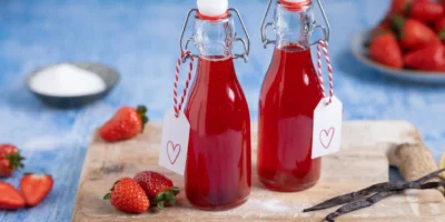 Sirop de fraise maison : simple, délicieux & fraise