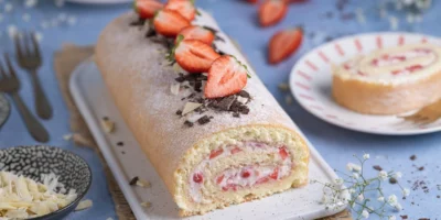 Rouleau suisse aux fraises – préparez le classique de l'été