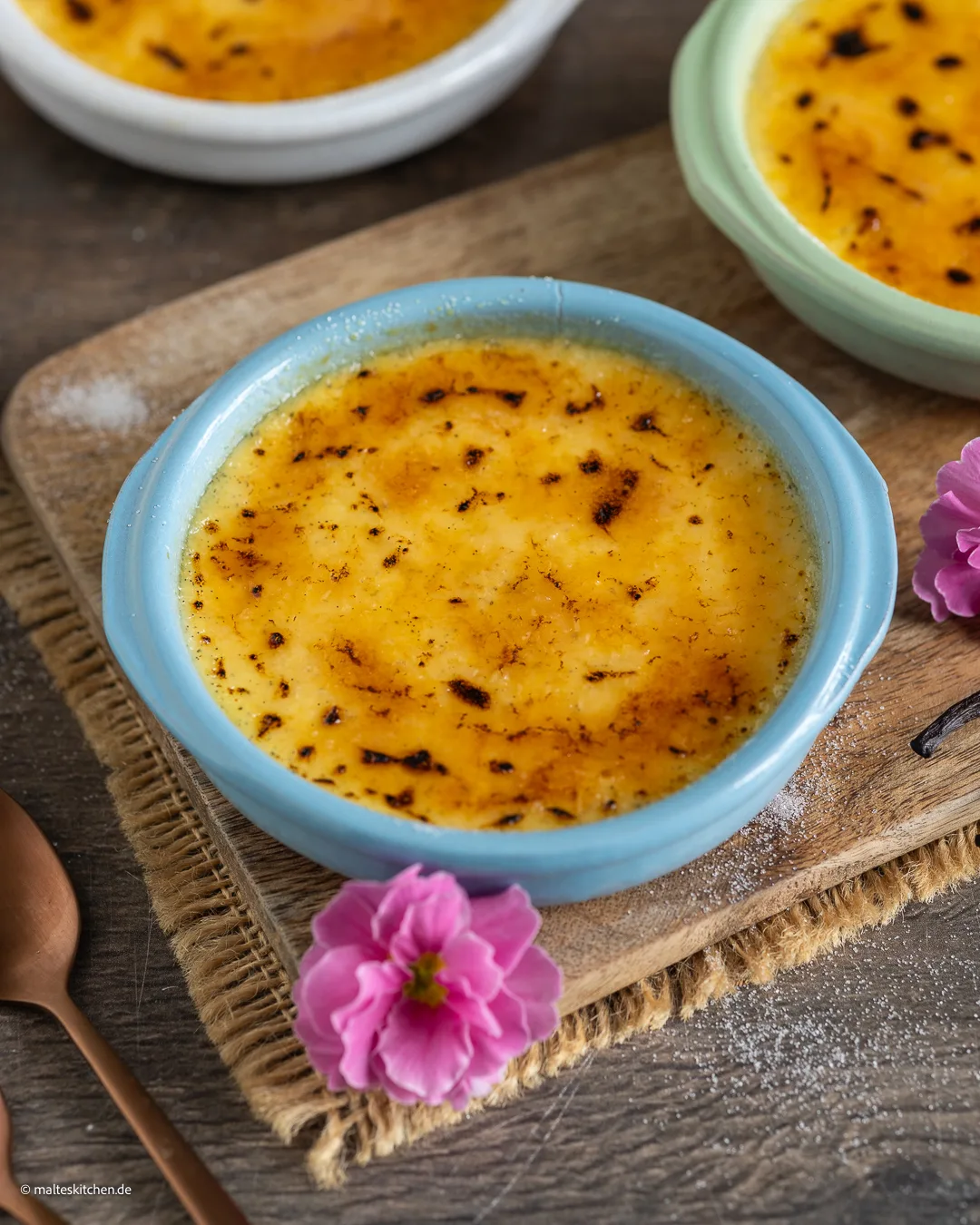 Délicieuse crème brûlée