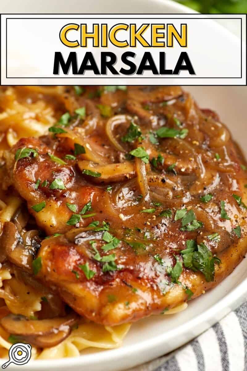 broche de poulet marsala.