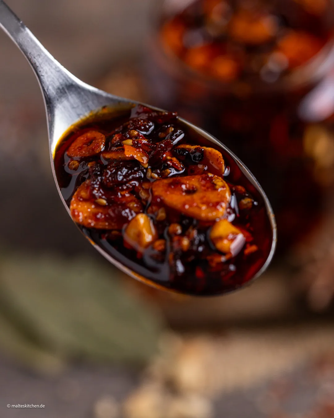 Huile de piment chinois épicée