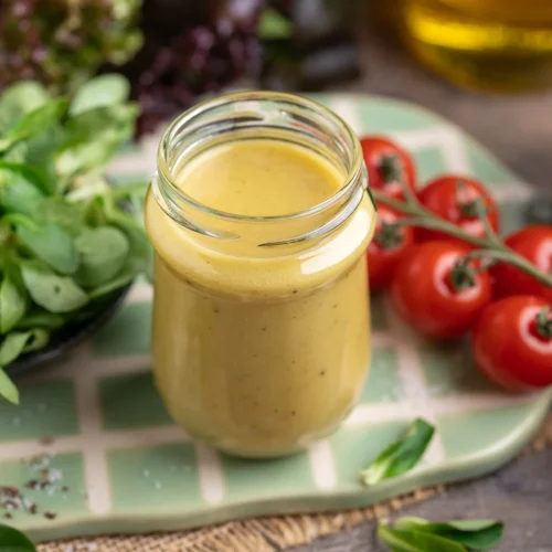 Vinaigrette classique au vinaigre et à l'huile