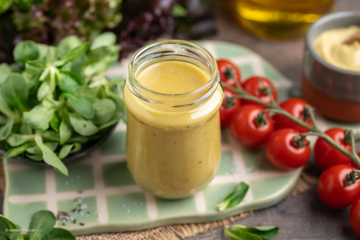 Vinaigrette – la vinaigrette classique pour les salades en feuilles