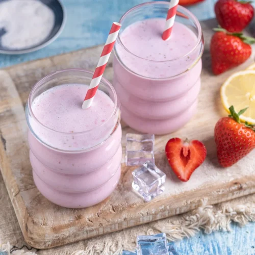 Du lait de fraise frais - c'est comme ça qu'il doit goûter !