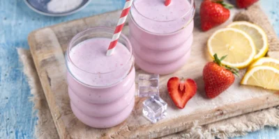 Lait de fraise fraîche – au goût naturel, sans arôme