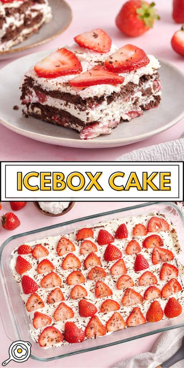 image d'épingle à gâteau dans une glacière