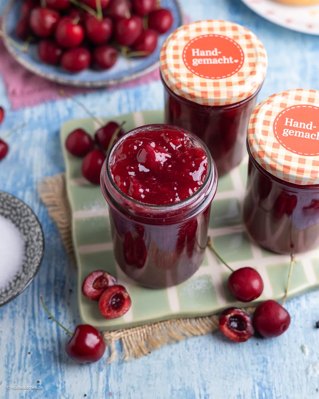 Confiture de cerises douces ou de griottes