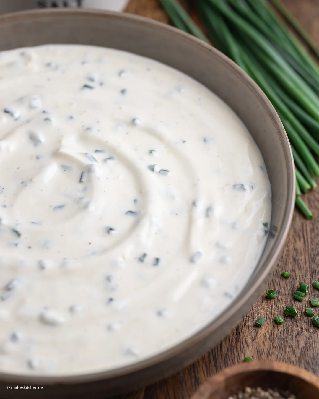 Trempette à la crème sure maison