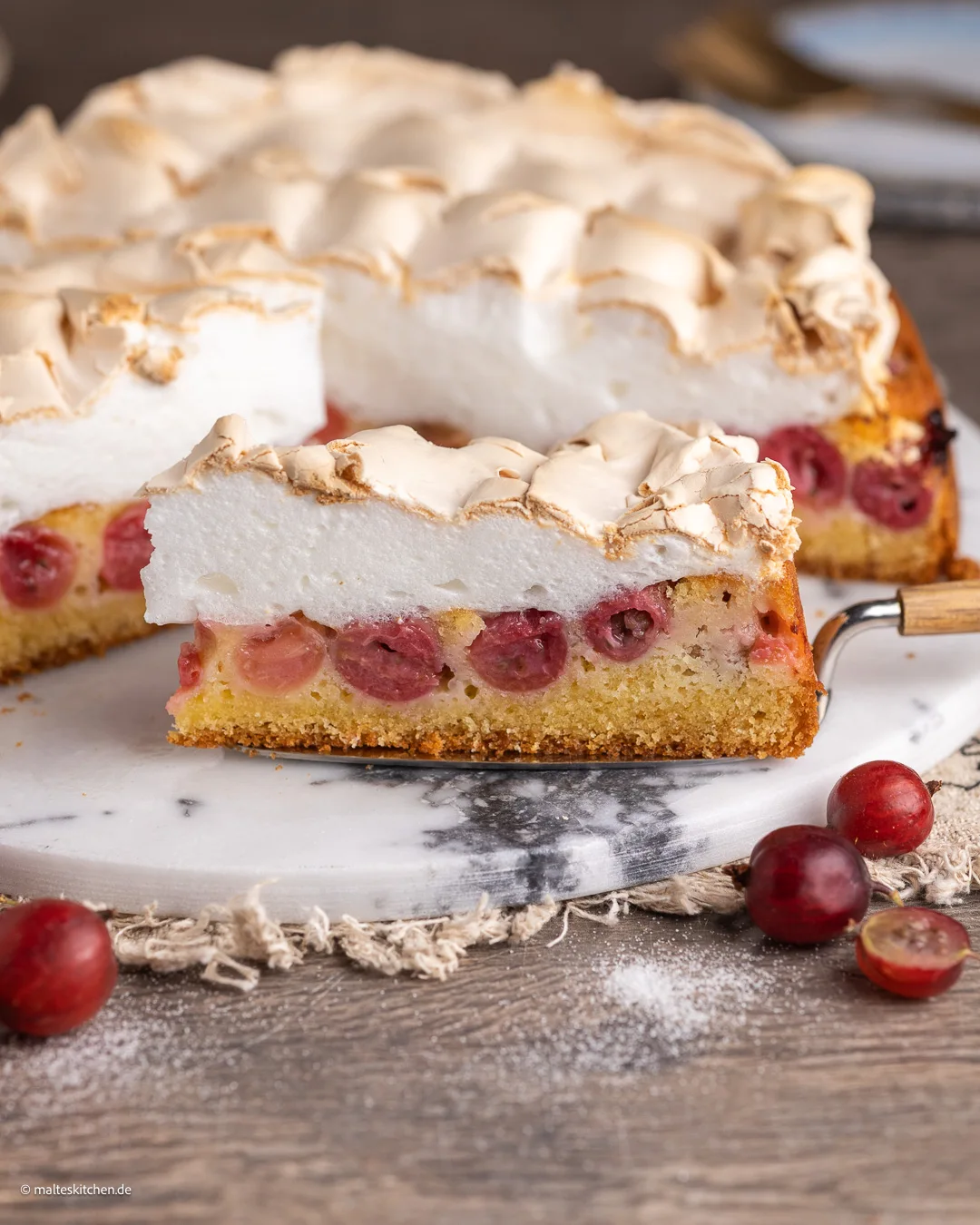 Un superbe gâteau aux fruits