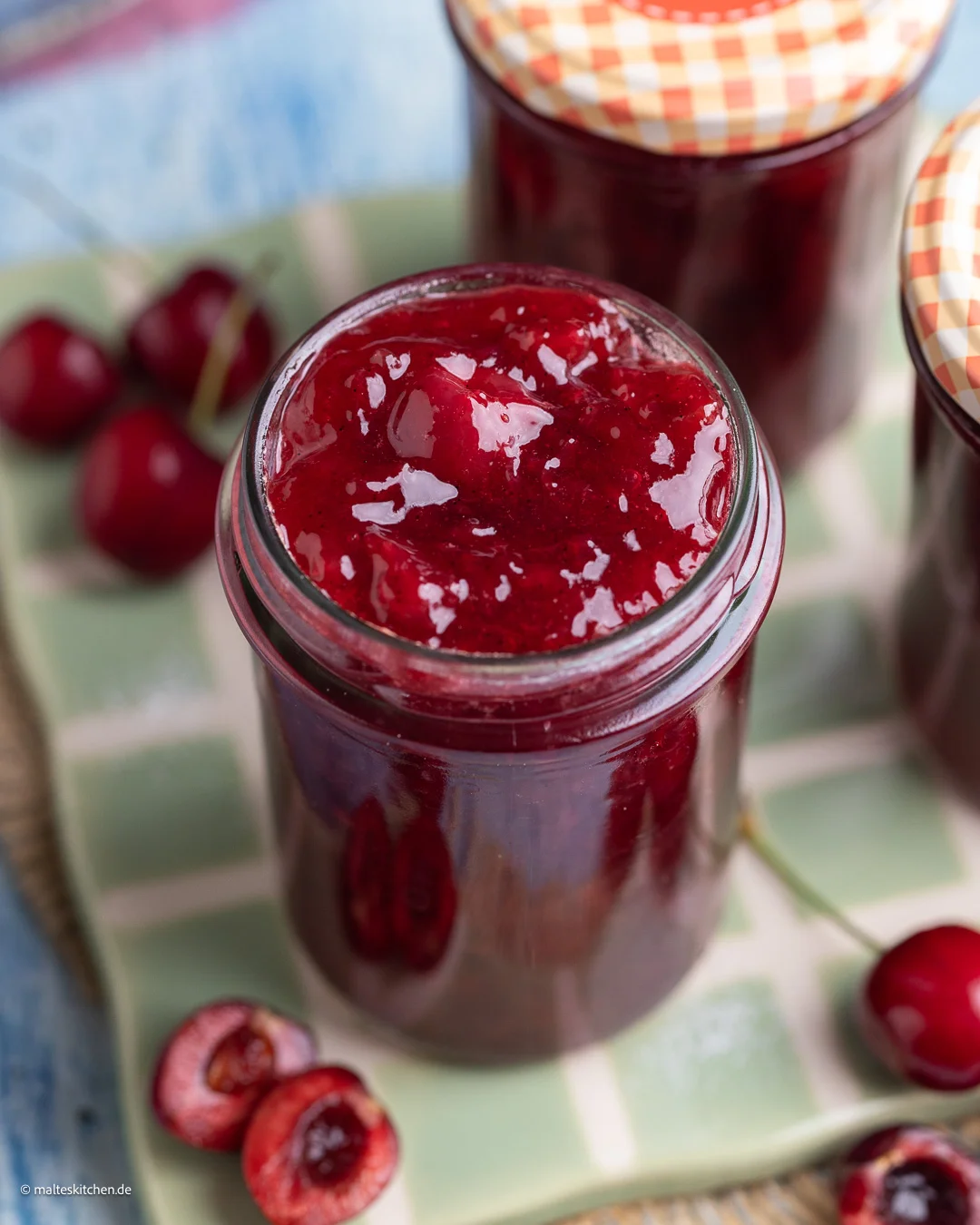 La confiture de cerises de grand-mère