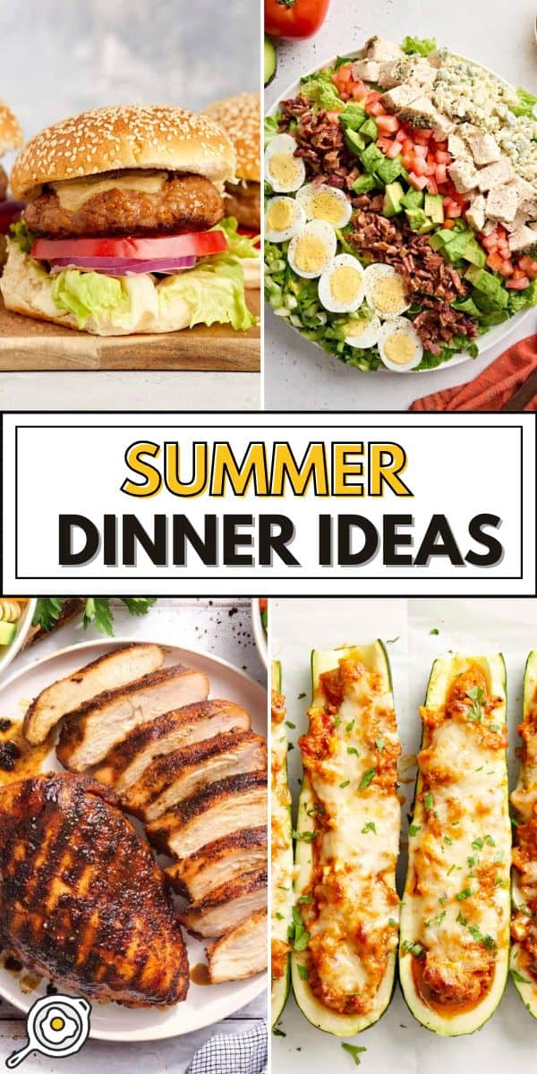 image d'épingle d'idées de dîner d'été