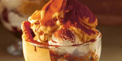 La recette de coupe glacée au tiramisu de Richard Makin
