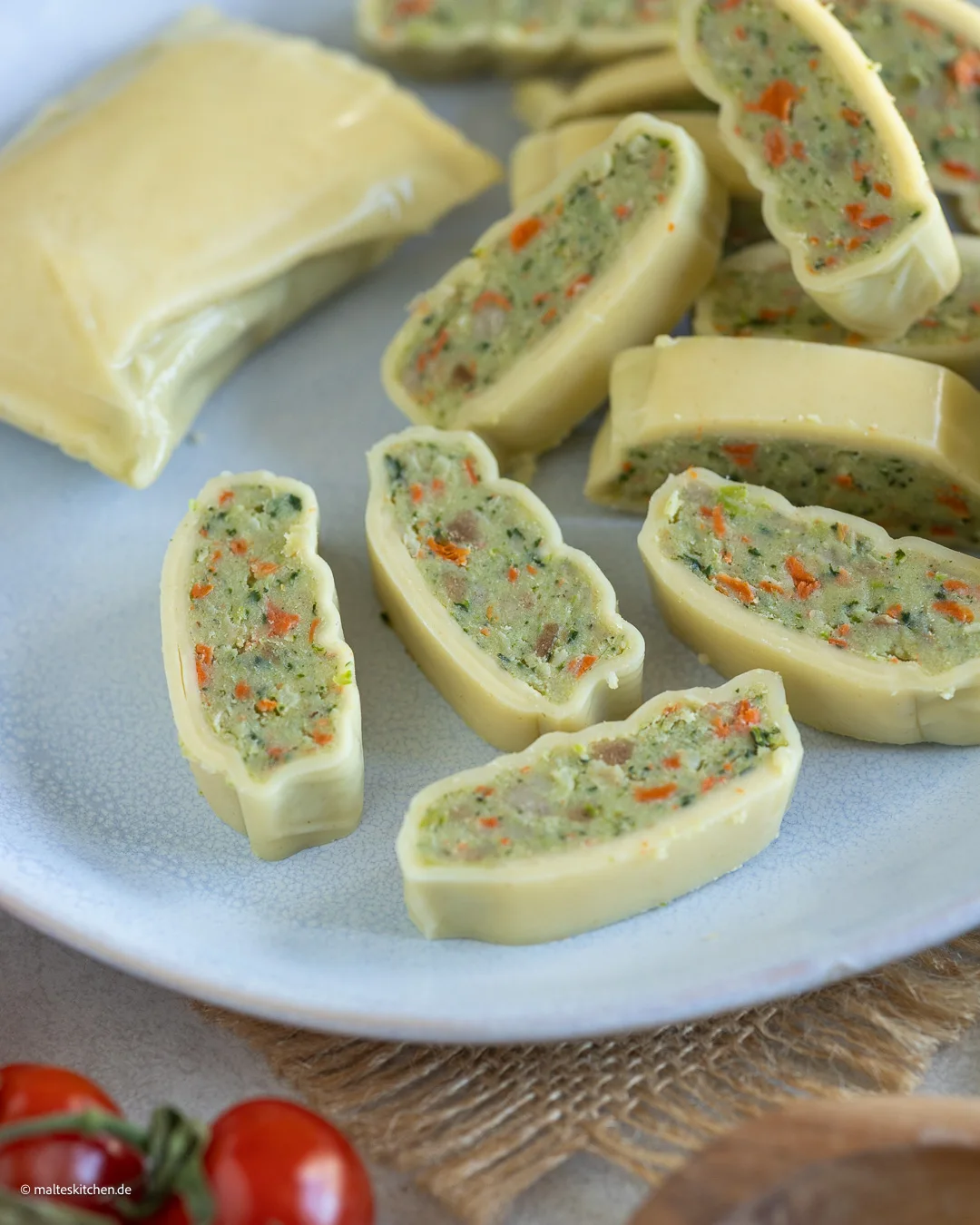 Maultaschen aux légumes