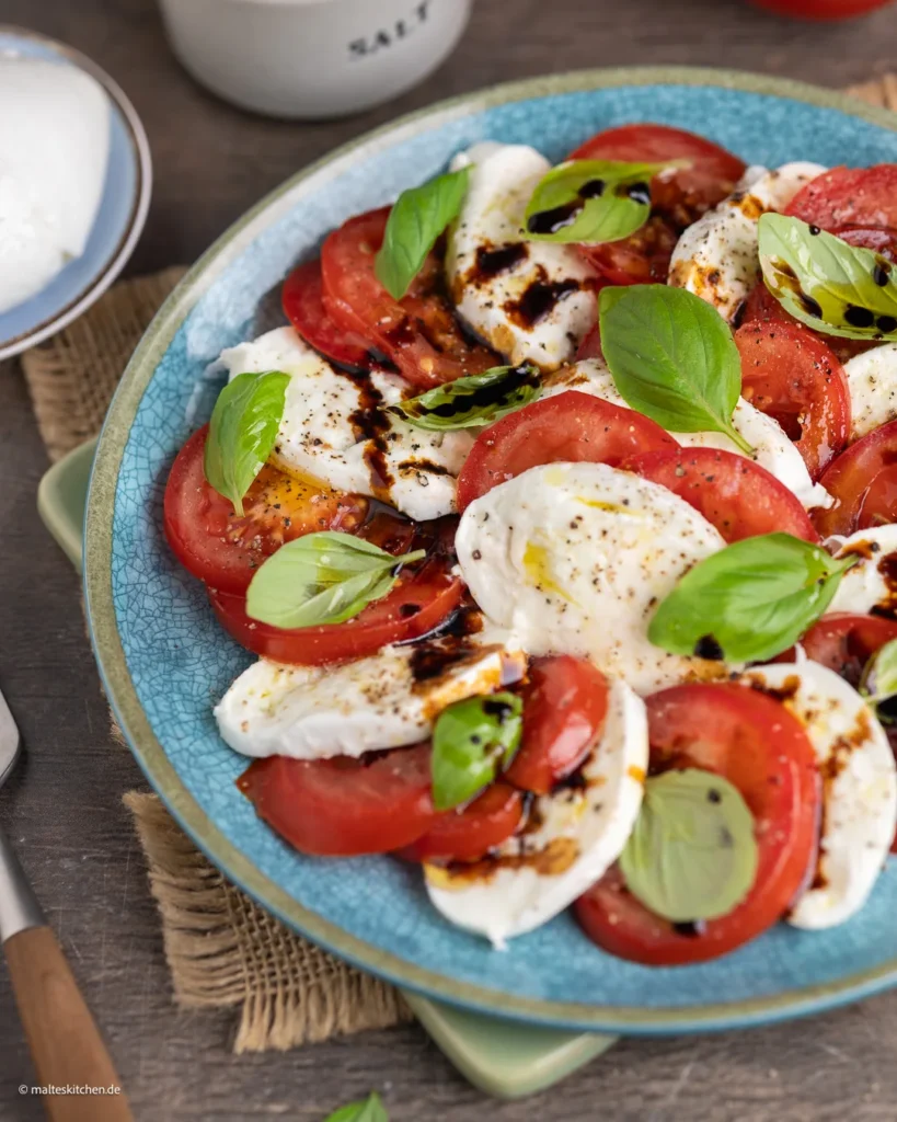 Caprese au vinaigre balsamique
