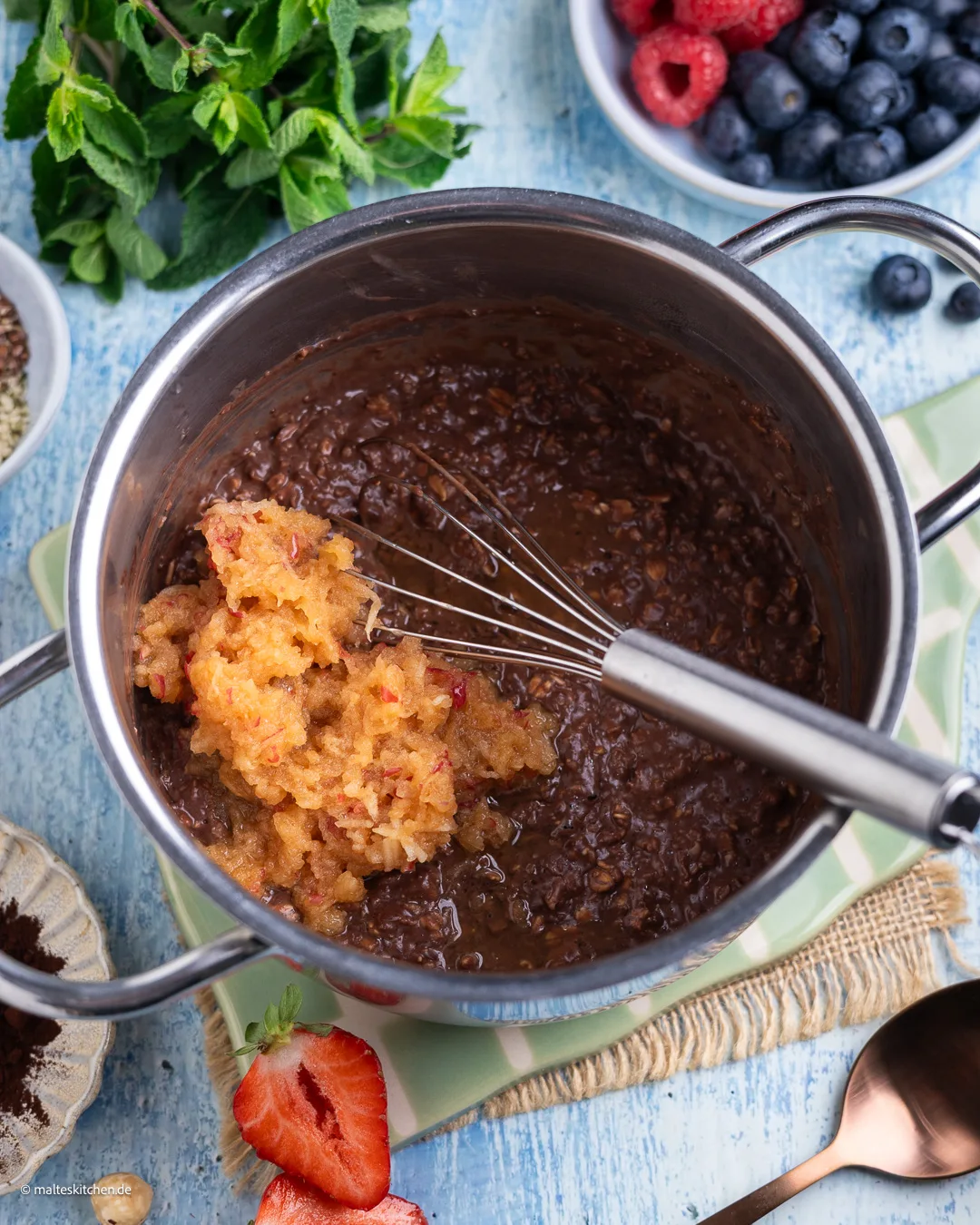 Bouillie de chocolat