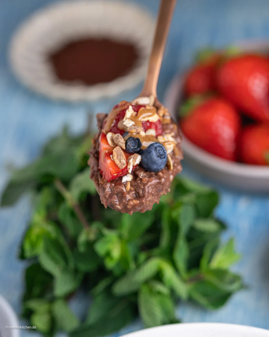 Porridge au cacao