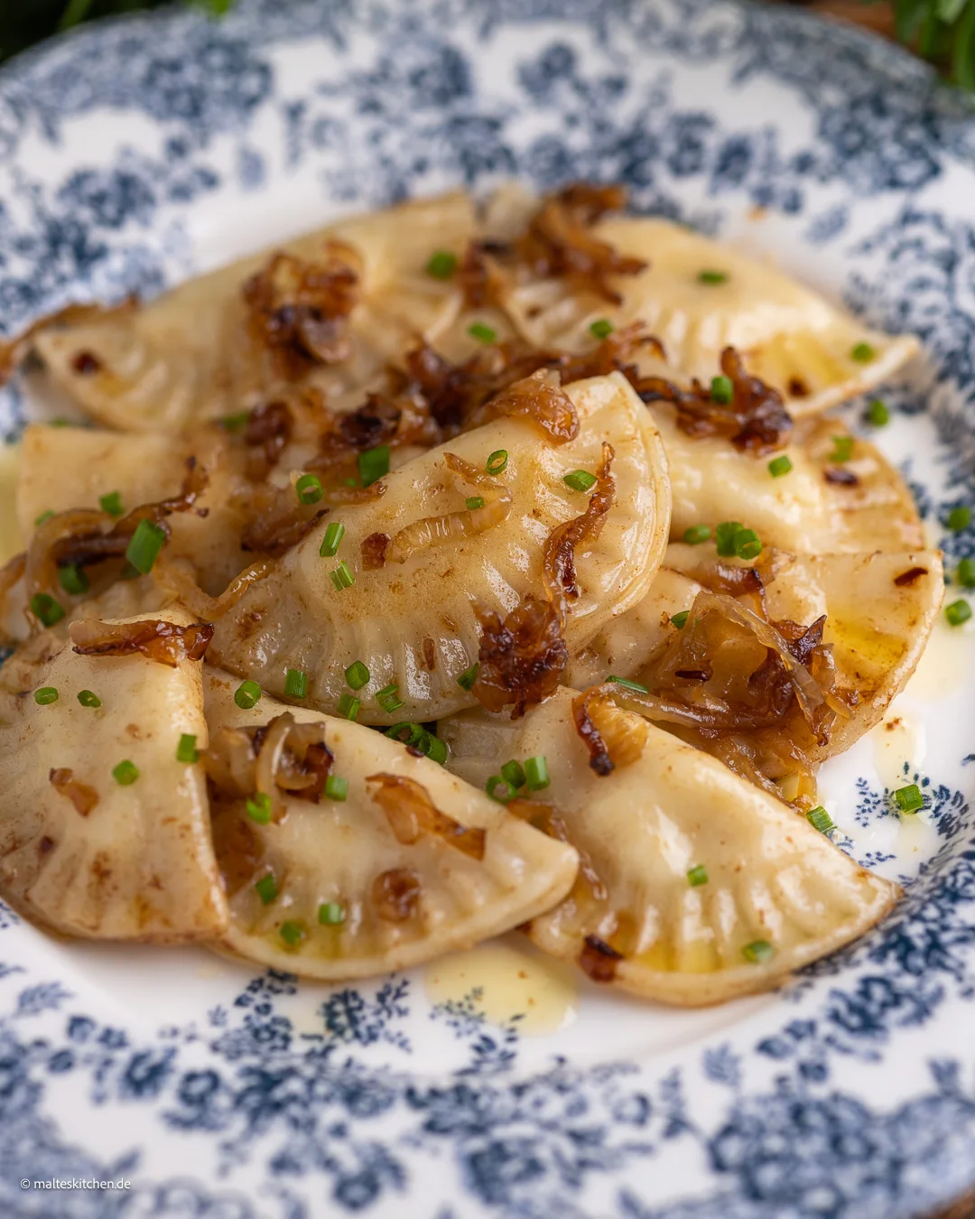 Pierogi fourré aux pommes de terre