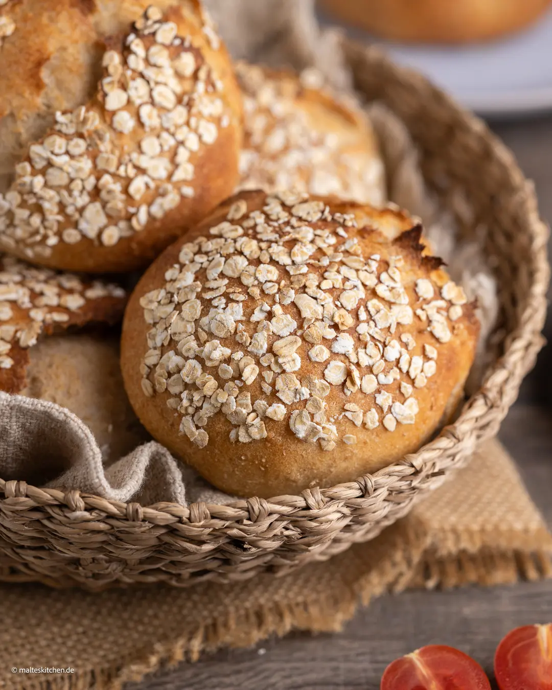 De délicieux petits pains d'épeautre pour le petit-déjeuner