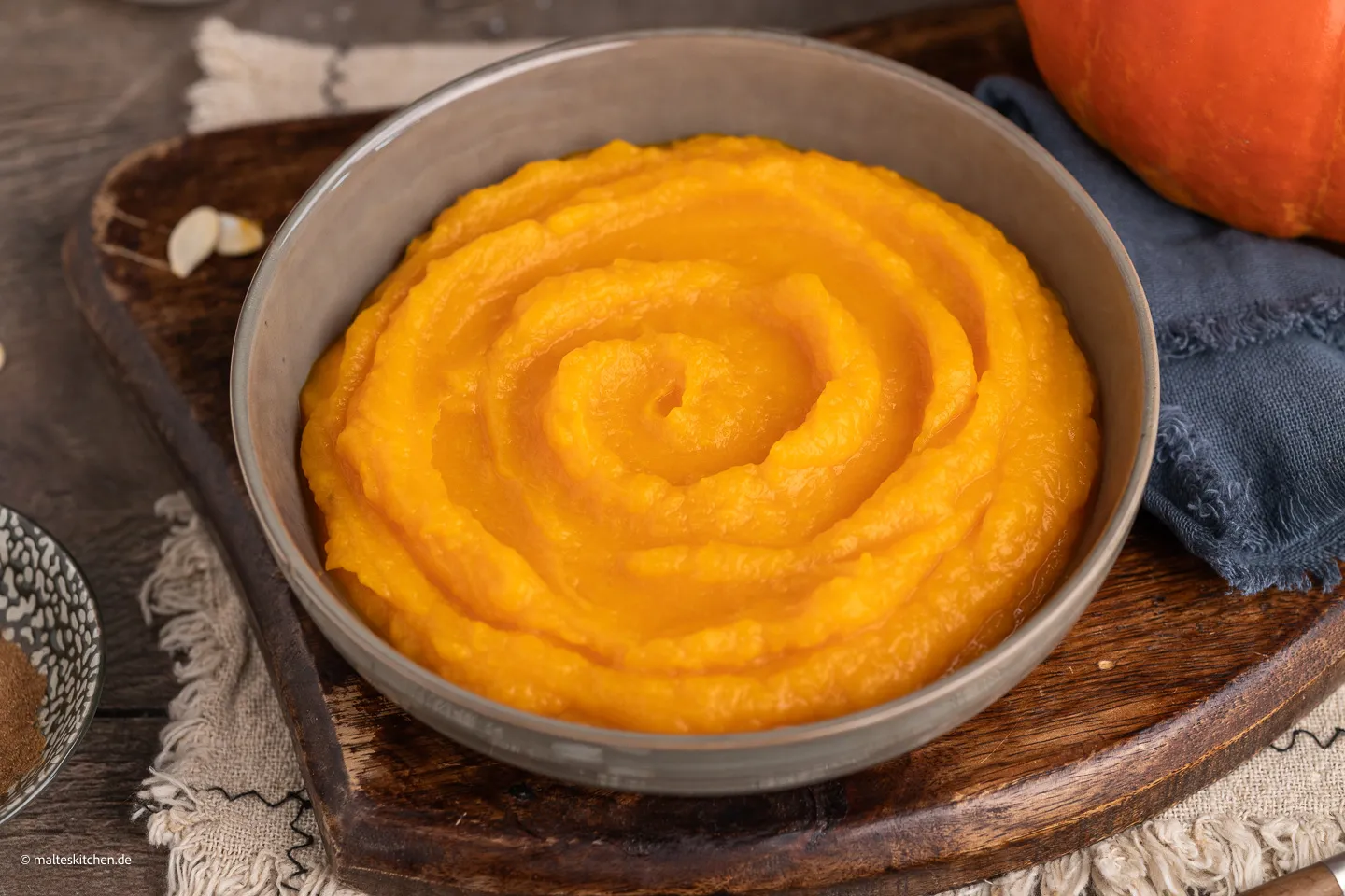 Purée de potiron au four : Simplement maison
