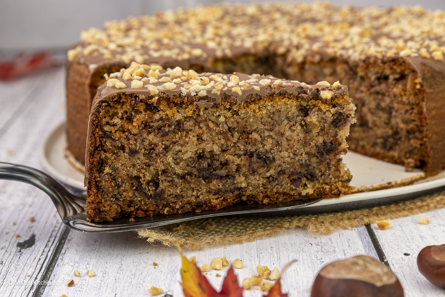Gâteau aux noix selon la recette de grand-mère | juteux et glacé