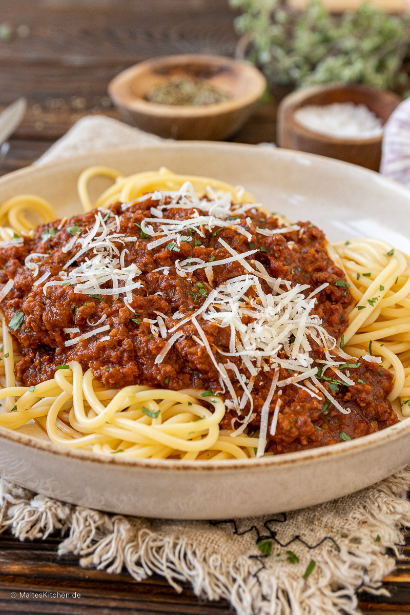 Spaghettis bolognaises super délicieux