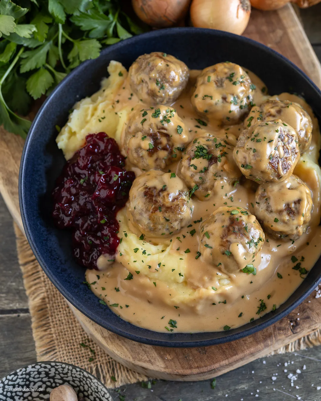 Köttbullar fait maison d'IKEA.
