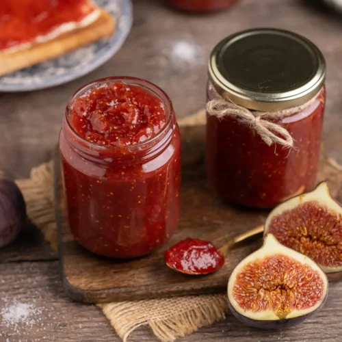 Confiture de figues à l'orange