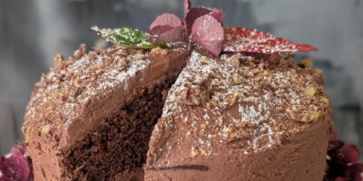 Gâteau au chocolat et au yaourt à la grecque d'Eunice Power