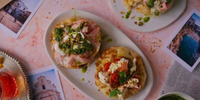 Cuisine italienne de Donal : Pinsa italienne au four