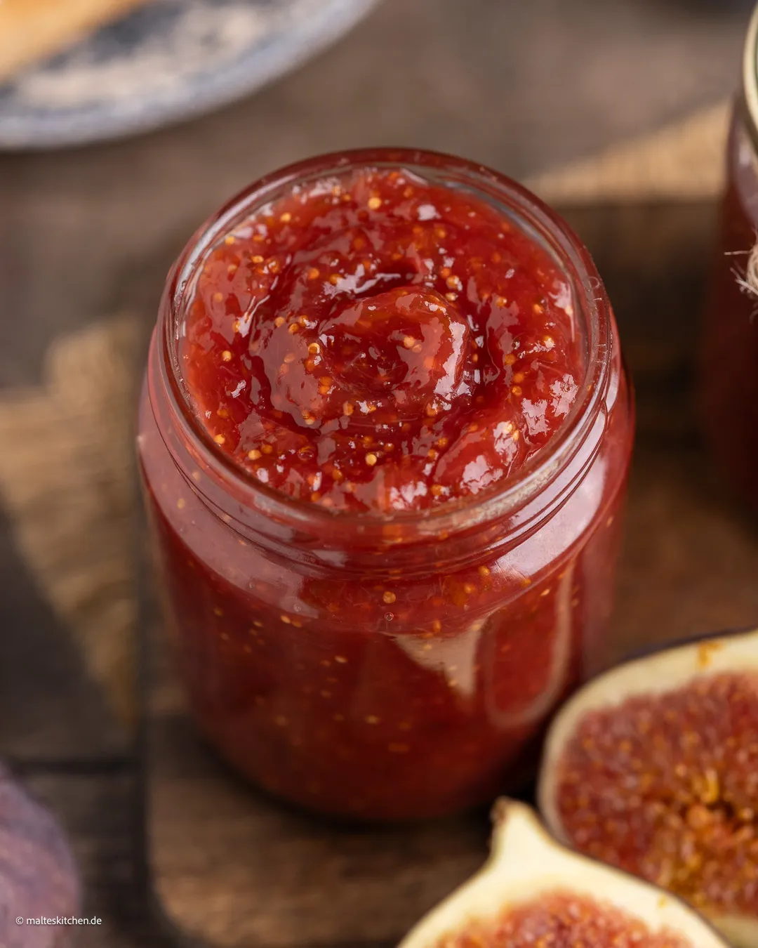 Confiture de figues à l'orange