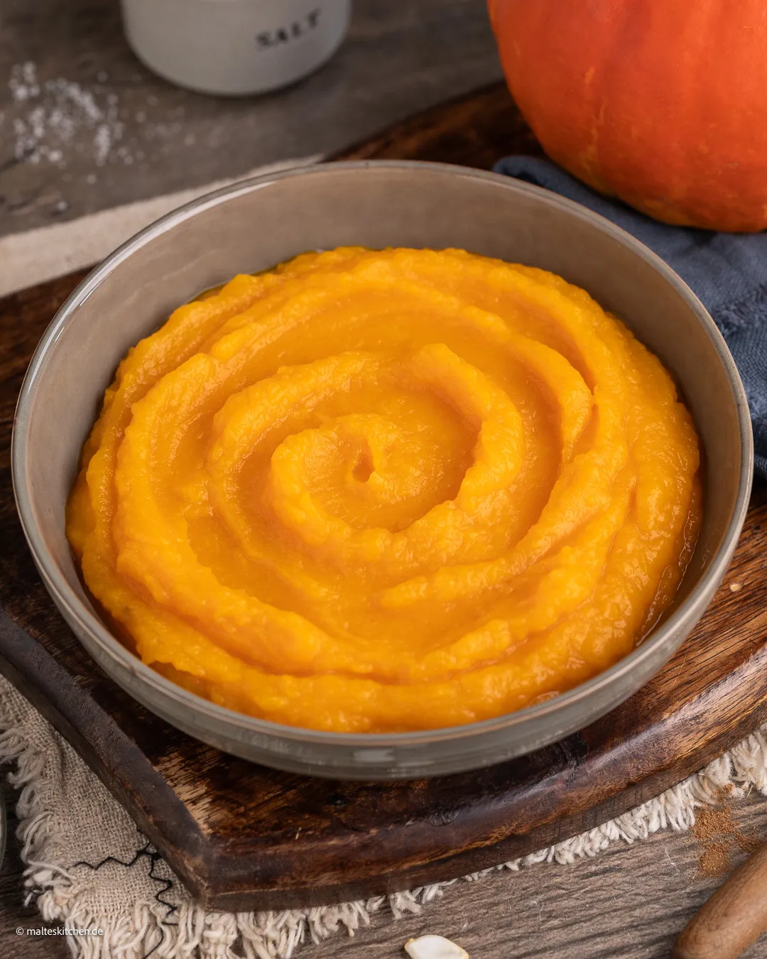 Purée de potiron maison